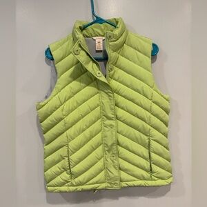 Sundance Green Insulated Puffer Vest Women’s Size M